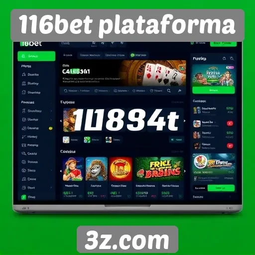 Interface do usuário da 116bet plataforma é intuitiva
